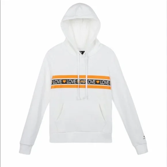 💖MEGA SALE💖 Converse Women's Love the Progress Print Hoodie 10020576-a01 - Picture 5 of 7